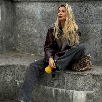 Julien® | Blouson Intemporel en Similicuir