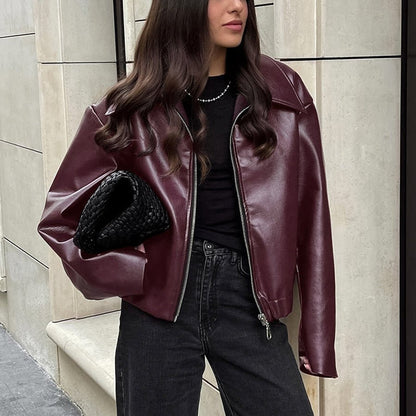 Julien® | Blouson Intemporel en Similicuir